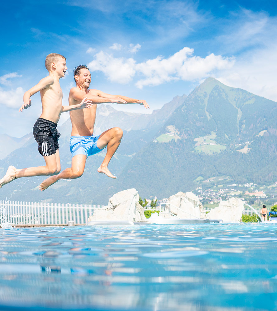 Freibad in Schenna - Lido Scena